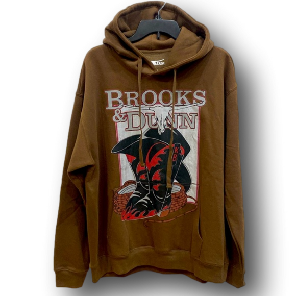 Forever 21 Other - Brooks & Dunn Graphic Hoodie - Size Large - NWT